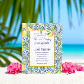 Portugees Tegels Citroenen Mediterraan Huwelijk