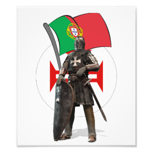 Portugees Tempelier Foto Afdruk