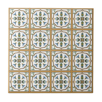 Portugees Tile Pattern - Azulejos of Portugal Tegeltje