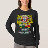Portugees Trump-aanhanger T-shirt (Voorkant)