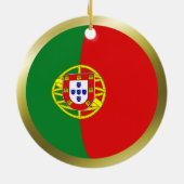 Portugees Vlag Ornament (Achterkant)