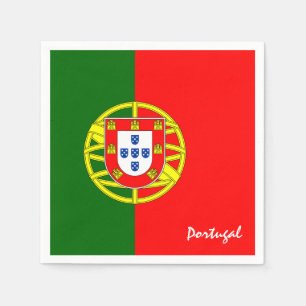 Portugees vlag & Portugees feest mode/sport Servet