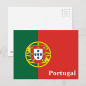 Portugees Vlagerreistoerisme Briefkaart (Voorkant / Achterkant)