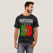portugees voetbalteam t-shirt (Voorkant volledig)