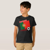 Portugees voetbalteam t-shirt (Voorkant volledig)