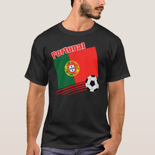Portugees voetbalteam t-shirt (Voorkant)