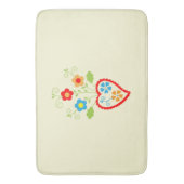 Portugees volkshart badmat (Voorkant Verticaal)