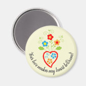 Portugees volkshart magneet (Voorkant / Achterkant)