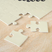 Portugees volkshart met saudade-woord legpuzzel (Zijkant)