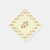 Portugees volkshart servet (Hoek)