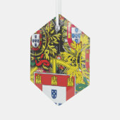 Portugees volkskunst keramisch ornament (Voorkant links)