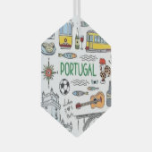 Portugees volkskunst keramisch ornament (Voorkant Rechts)