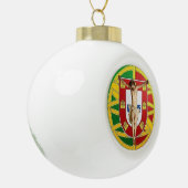 Portugees volkskunst keramisch ornament (Links)
