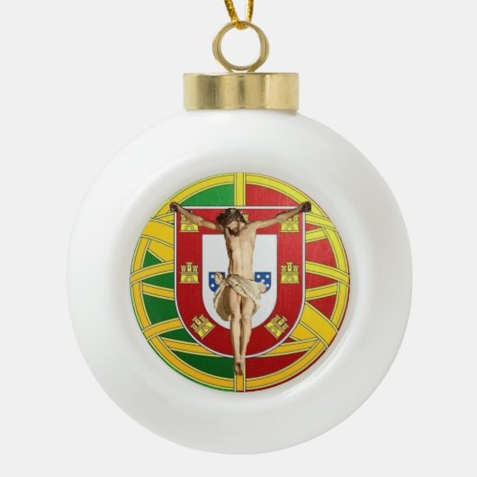 Portugees volkskunst keramisch ornament (Voorkant)