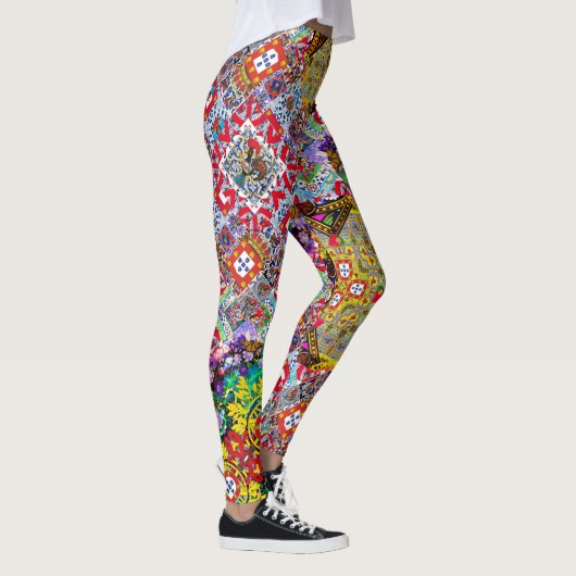 Portugees volkskunst ontwerp leggings (Rechts)