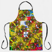 Portugees volkskunst ontwerp schort (Voorkant)