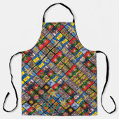 Portugees volkskunst ontwerp schort (Voorkant)