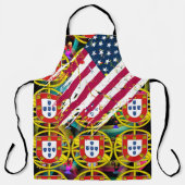 Portugees volkskunst ontwerp schort (Voorkant)