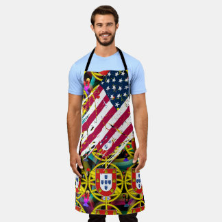 Portugees volkskunst ontwerp schort