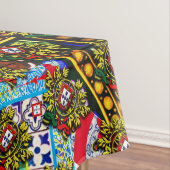 Portugees volkskunst ontwerp tafelkleed (Voorbeeld)