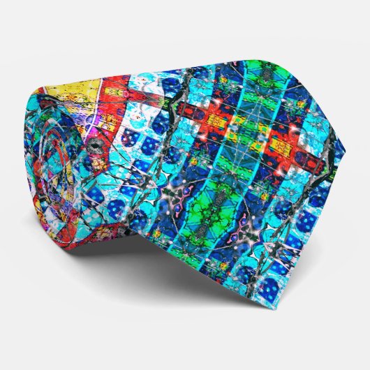 Portugees volkskunst Stropdas (Opgerold)