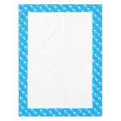 Portugees volksromantisch hart in bloesems patroon tafelkleed (Voorkant)