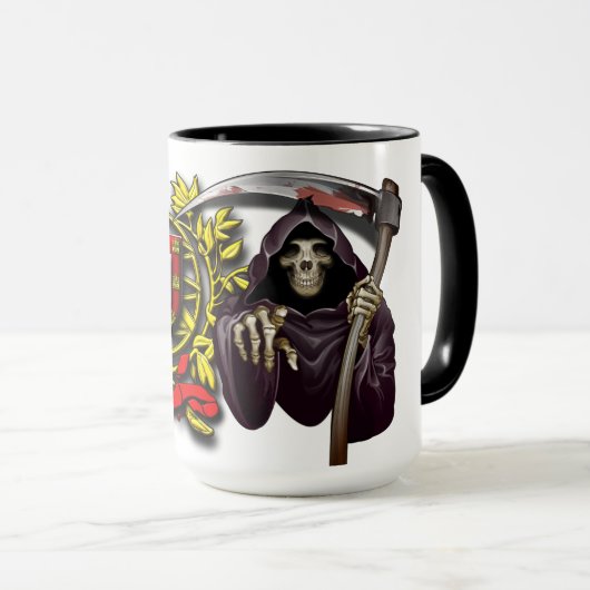 Portugees voor het leven mok (Voorkant rechts)