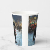 Portugees Water Hond Kerstfeest Seizoen Papieren Bekers (Rechts)