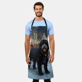 Portugees Water Hond Kerstfeest Seizoen Schort (Gedragen)