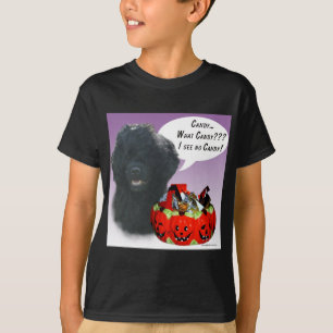Portugees Waterhond Halloween Snoep T-shirt
