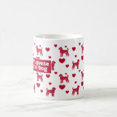 Portugees waterhond Mok met rode harten (Center)