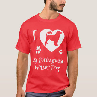 Portugees Waterhond Voor Portie Hond Grappig  T-shirt
