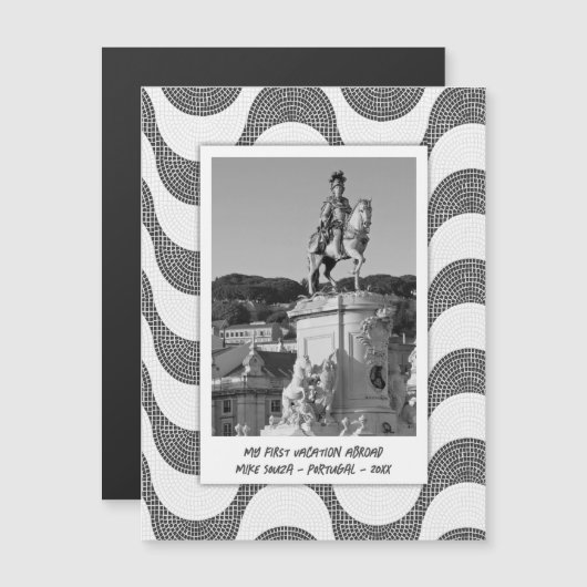 Portugees Waves kasseisteen foto lijst (Voorkant / Achterkant)