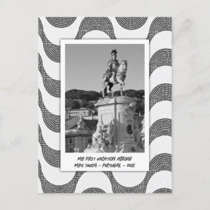 Portugees Waves kasseisteen foto lijst Briefkaart