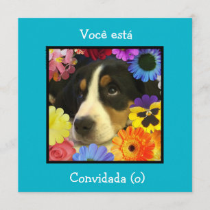 Portugees: Website / verjaardagsuitnodiging Kaart