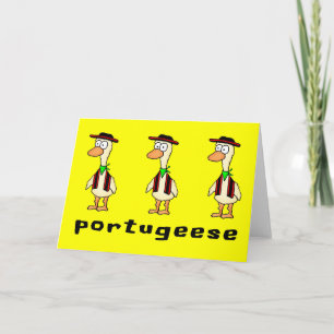 Portugees Wenskaart Kaart