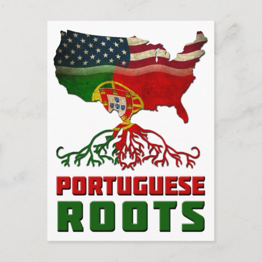 Portugese Amerikaanse rots Briefkaart (Voorkant)