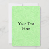 Portugese Amerikaanse rots nodigt Kaart (Achterkant)