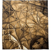 Portugese architectuur douchegordijn (Voorkant)