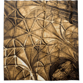 Portugese architectuur douchegordijn