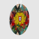 Portugese Azoren volkskunst Ornament (voorkant)
