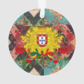 Portugese Azoren volkskunst Ornament (achterkant)