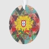 Portugese Azoren volkskunst Ornament (voorkant)
