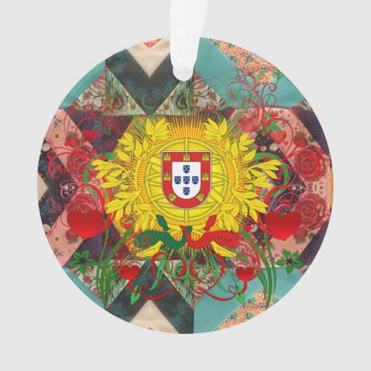 Portugese Azoren volkskunst Ornament (voorkant)