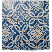  portugese azulejo douchegordijn (Voorkant)