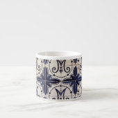 portugese azulejo espresso kop (Voorkant)