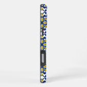 Portugese Azulejo Klassiek Decoratiepatroon voor T iPhone Hoesje (Rechterkant)