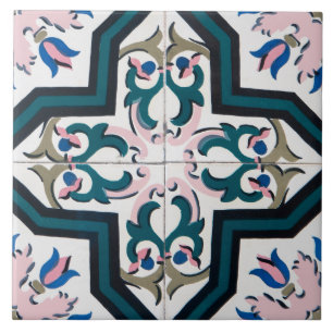 Portugese Azulejo-patroon Tegeltje