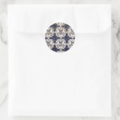portugese azulejo ronde sticker (Tas)