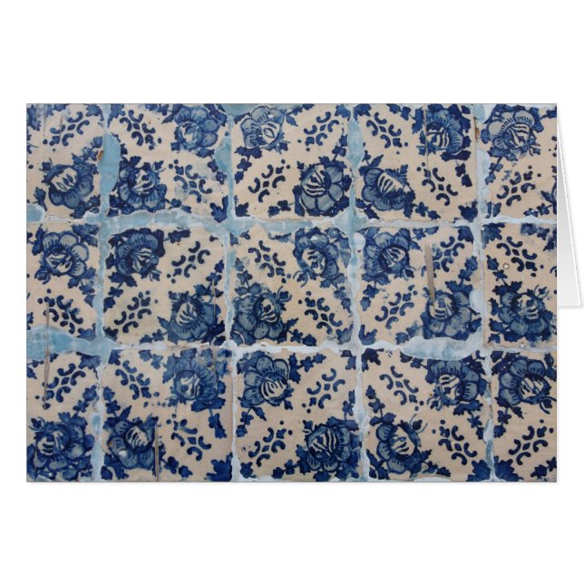 Portugese Azulejo-tegels (Voorkant Horizontaal)